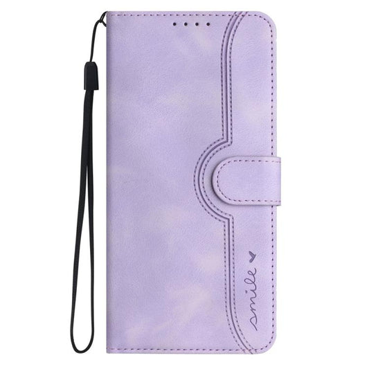 For Google Pixel 10 / Pixel 10 Pro Heart Pattern Skin Feel Leather Phone Case(Purple) - Google Cases by buy2fix | Online Shopping UK | buy2fix