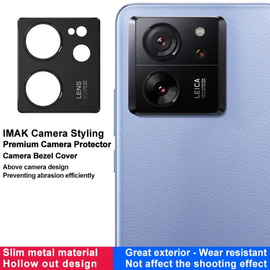 For Xiaomi 13T 5G/13T Pro 5G IMAK Metal Camera Lens Protector Cover by imak