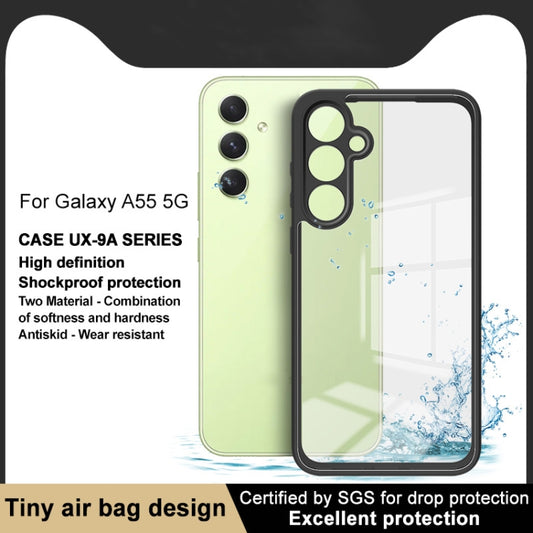 For Samsung Galaxy A55 5G imak UX-9A Series Four-corner Airbag Shockproof Phone Case by imak
