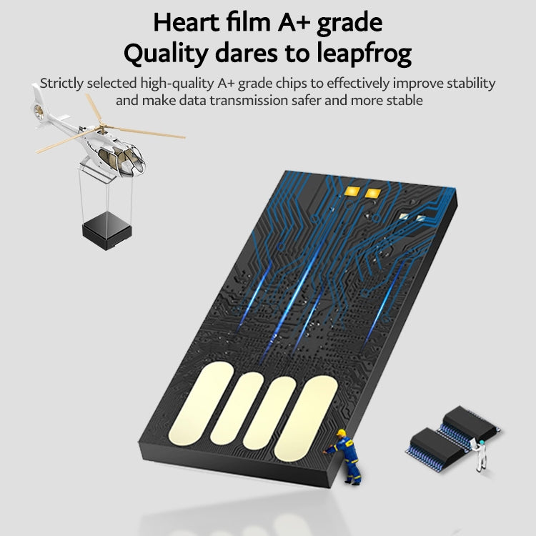 Teclast Mobius Series USB2.0 Flash Drive, Memory:64GB(Silver) by TECLAST