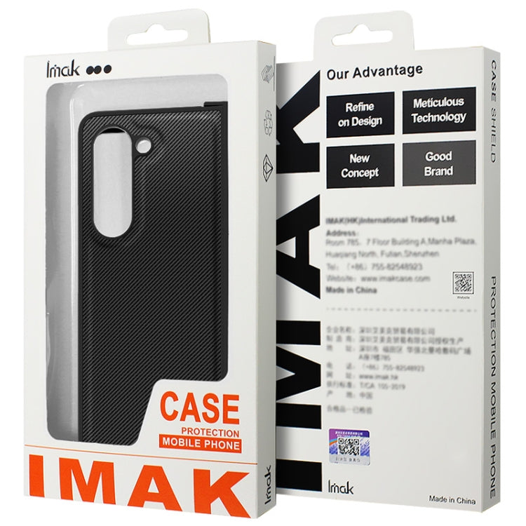 For OPPO Find N3 5G/OnePlus Open 5G imak Ruiyi Series PU + PC Phone Case(Carbon Fiber Texture) by imak