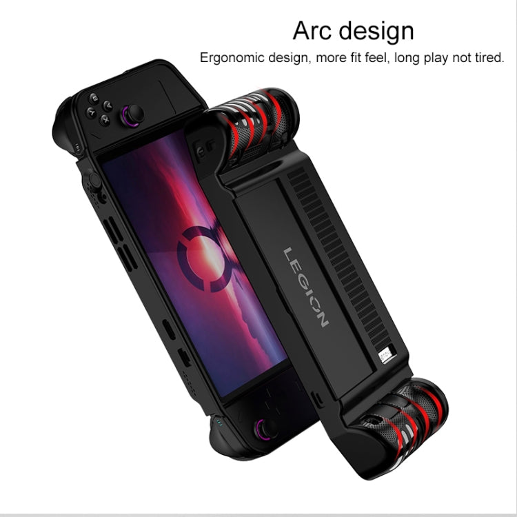 For Lenovo Legion Go TPU Game Console Protective Case(Black) - Accessories by buy2fix | Online Shopping UK | buy2fix