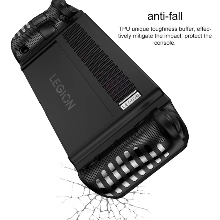 For Lenovo Legion Go TPU Game Console Protective Case(Black) - Accessories by buy2fix | Online Shopping UK | buy2fix