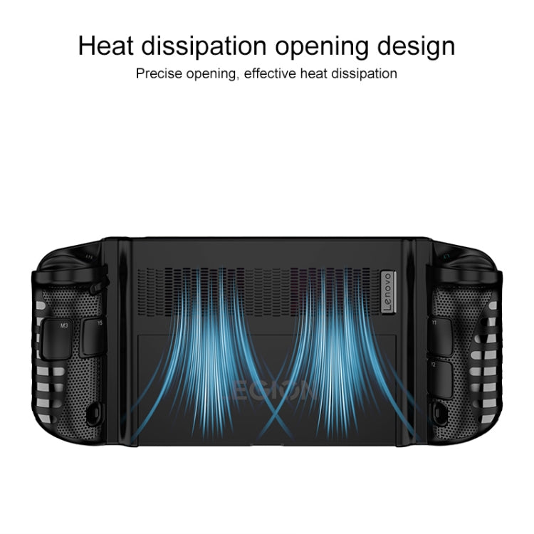 For Lenovo Legion Go TPU Game Console Protective Case(Black) - Accessories by buy2fix | Online Shopping UK | buy2fix