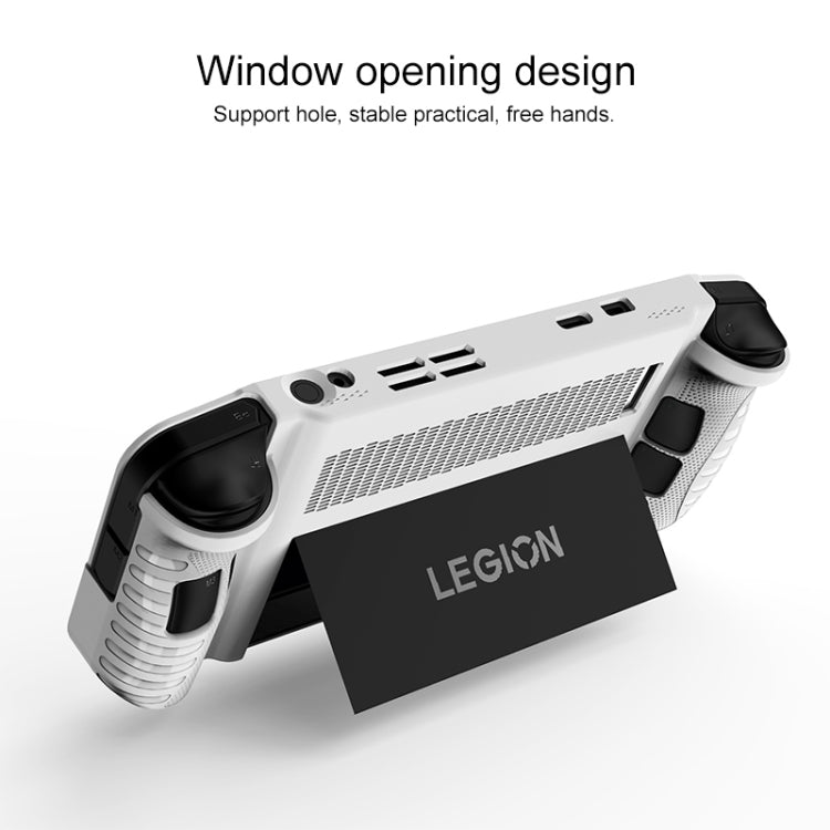 For Lenovo Legion Go TPU Game Console Protective Case(White) - Cases by buy2fix | Online Shopping UK | buy2fix