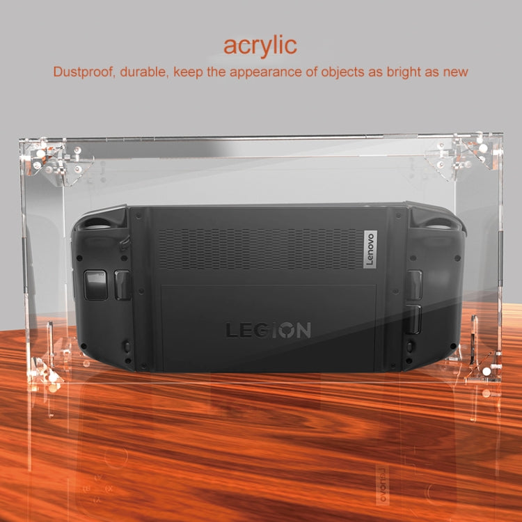 For Lenovo Legion Go Game Console Acrylic Dust Cover(Transparent) - Accessories by buy2fix | Online Shopping UK | buy2fix