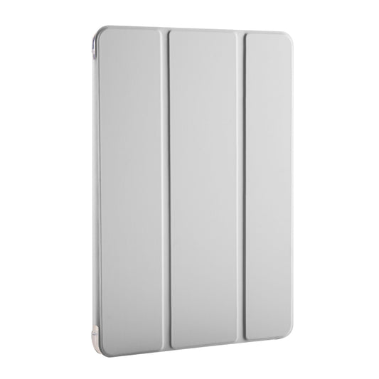 For Huawei MatePad Pro 11 2024 3-fold Clear TPU Leather Tablet Case with Pen Slot(Grey) by buy2fix