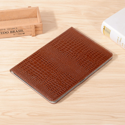 For Samsung Galaxy Tab S9 Crocodile Texture Leather Tablet Case(Brown) by buy2fix