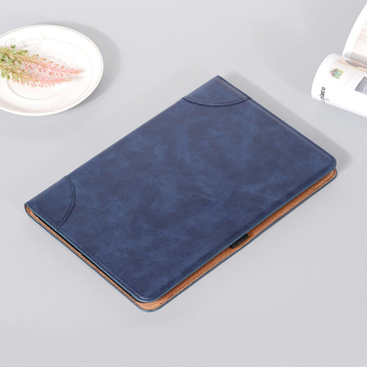 For Samsung Galaxy Tab S9 Retro Book Leather Tablet Case(Dark Blue) by buy2fix