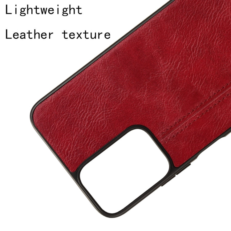 For Motorola Moto G 5G 2024 / G Play 5G 2024 Cow Pattern Sewing Back Cover Phone Case(Red) by buy2fix