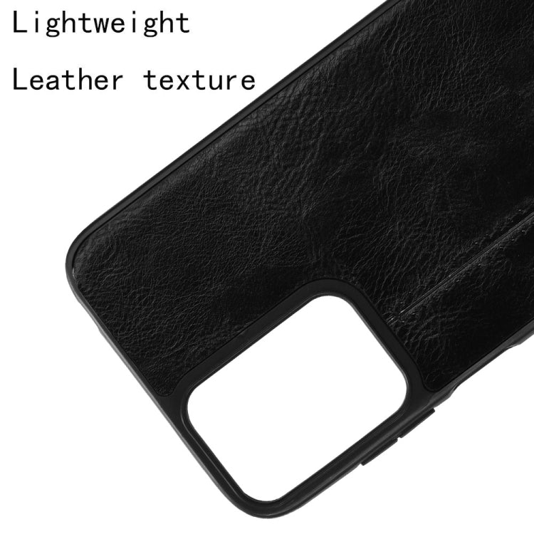 For Motorola Moto G Play 4G 2024 Cow Pattern Sewing Back Cover Phone Case(Black) by buy2fix