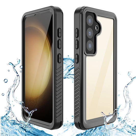 For Samsung Galaxy S24+ 5G RedPepper IP68 Waterproof Phone Case(Black) - Galaxy S24+ 5G Cases by RedPepper | Online Shopping UK | buy2fix