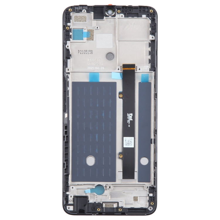 For ZTE Blade A72 5G 7540N LCD Screen Digitizer Full Assembly with Frame - For ZTE by buy2fix | Online Shopping UK | buy2fix