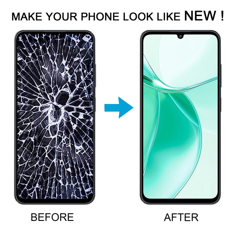 For ZTE Blade A35 5G Z2453 LCD Screen with Digitizer Full Assembly - For ZTE by buy2fix | Online Shopping UK | buy2fix