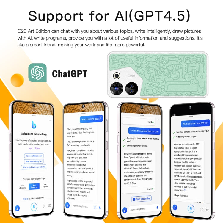 C20 Art Edition, 3GB+32GB, 6.53 inch Face Identification Android 8.1 MTK6753 Octa Core , Network: 4G, Dual SIM(Green) by buy2fix