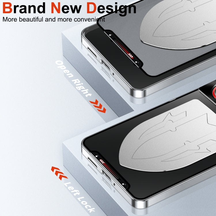 For ZTE nubia Z60 Ultra Metal Cooling Phone Case(Silver) - ZTE Cases by buy2fix | Online Shopping UK | buy2fix