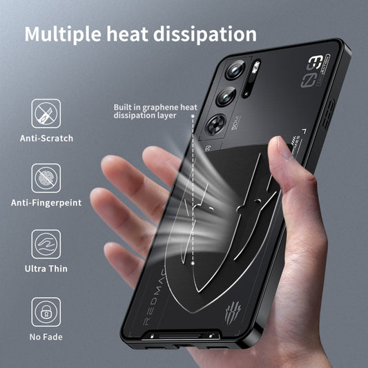 For ZTE nubia Red Magic 10 Pro / 10 Pro+ Metal Cooling Phone Case(Black) - ZTE Cases by buy2fix | Online Shopping UK | buy2fix
