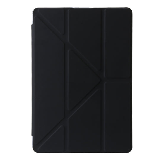 For Lenovo Tab M11 /Xiaoxin Pad 11 2024 Clear Acrylic Deformation Leather Tablet Case(Black) by buy2fix