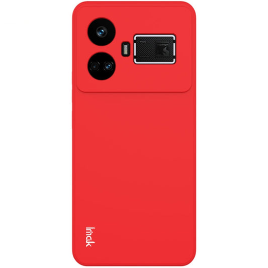 For Realme GT5 5G imak UC-4 Series Straight Edge TPU Phone Case(Red) by imak