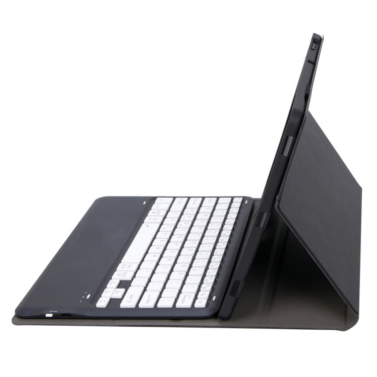 For Honor Pad 9 AH19 TPU Ultra-thin Detachable Bluetooth Keyboard Tablet Leather Case(Black + White) by buy2fix