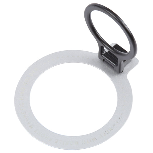 CPS-050 Adhesive MagSafe Magnetic Ring Phone Ring Holder(Silver) by buy2fix