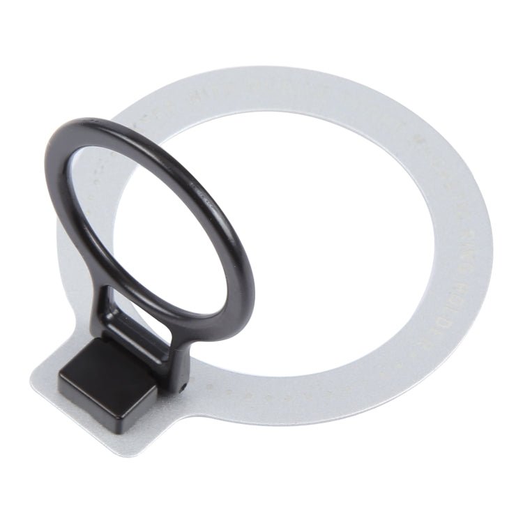 CPS-050 Adhesive MagSafe Magnetic Ring Phone Ring Holder(Silver) - Ring Holder by buy2fix | Online Shopping UK | buy2fix