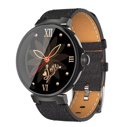 For Aigo GTV2 PC + Tempered Film Integrated Watch Protective Case(Black) by buy2fix