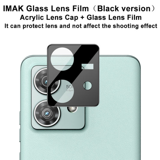 For Motorola Edge 40 Neo 5G imak High Definition Integrated Glass Lens Film Black Version by imak
