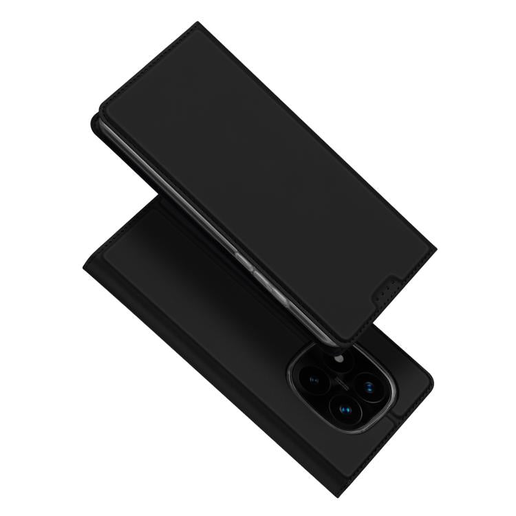 For Redmi Note 14 Pro+ 5G DUX DUCIS Skin Pro Series Flip Leather Phone Case(Black) - Note 14 Pro+ Cases by DUX DUCIS | Online Shopping UK | buy2fix