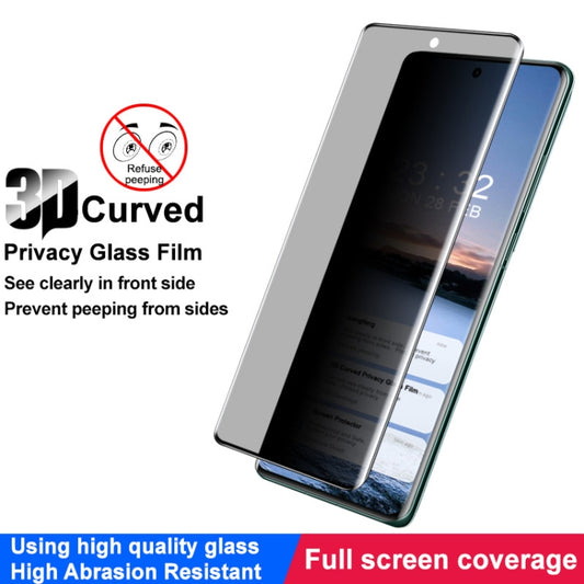 For OPPO Find X6 Pro 5G IMAK 3D Curved Privacy Anti-glare Tempered Glass Film by imak