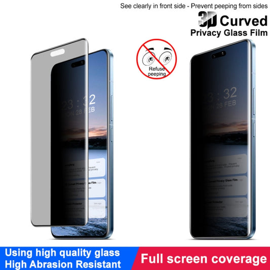 For Xiaomi Civi 4 Pro 5G IMAK 3D Curved Privacy Anti-glare Tempered Glass Film by imak