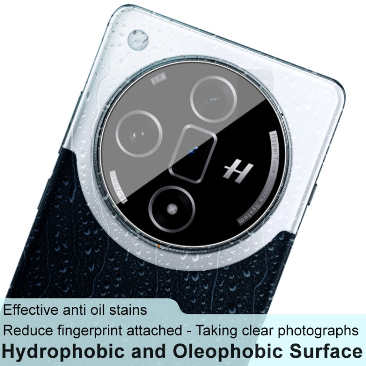 For OPPO Find X7 Ultra 5G IMAK Rear Camera Lens Glass Film Black Version - OPPO Tempered Glass by imak | Online Shopping UK | buy2fix