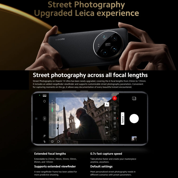 Xiaomi 14 Ultra, 16GB+1TB, 6.73 inch Xiaomi HyperOS Snapdragon 8 Gen 3 Octa Core 4nm up to 3.3GHz, NFC, Network: 5G(Black) - Xiaomi MI by Xiaomi | Online Shopping UK | buy2fix