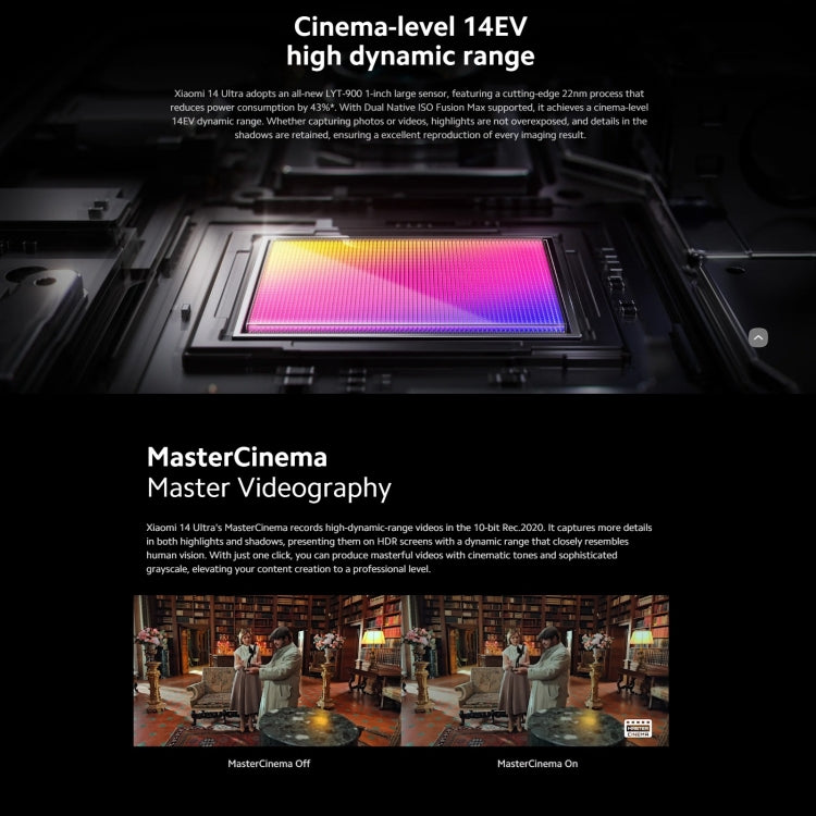 Xiaomi 14 Ultra, 16GB+1TB, 6.73 inch Xiaomi HyperOS Snapdragon 8 Gen 3 Octa Core 4nm up to 3.3GHz, NFC, Network: 5G(Black) - Xiaomi MI by Xiaomi | Online Shopping UK | buy2fix