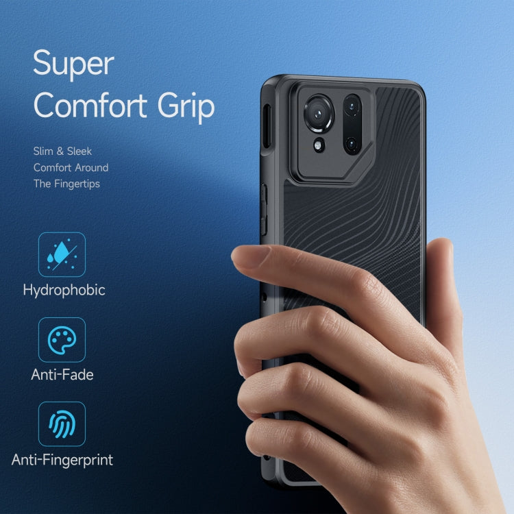 For Asus ROG Phone 9 / 9 Pro DUX DUCIS Aimo Series TPU + PC Frosted Feel Phone Case(Black) - ASUS Cases by DUX DUCIS | Online Shopping UK | buy2fix