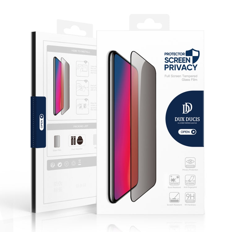For Samsung Galaxy S24 5G 5pcs DUX DUCIS 0.33mm 9H High Aluminum Anti-spy HD Tempered Glass Film - Galaxy S24 5G Tempered Glass by DUX DUCIS | Online Shopping UK | buy2fix
