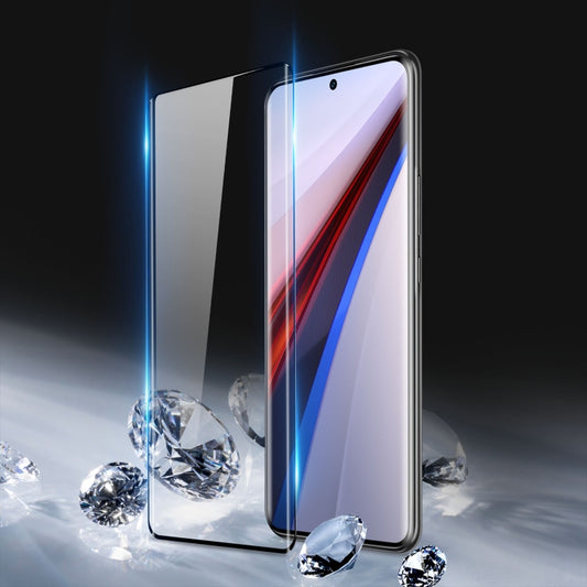 For vivo iQOO 12 Pro 10pcs DUX DUCIS 0.33mm 9H Medium Alumina Tempered Glass Film by DUX DUCIS