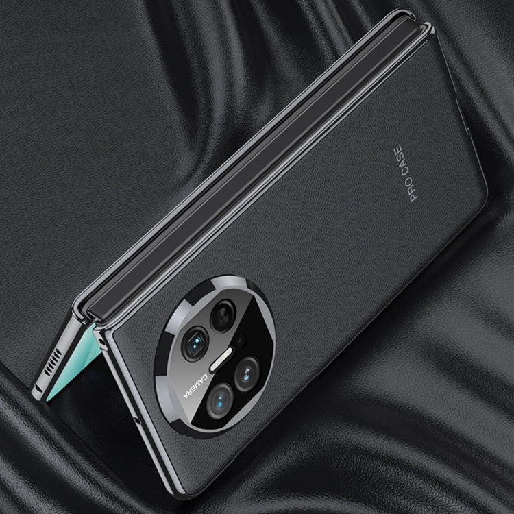 For Huawei Mate X5 GKK Leather Ultra-thin Electroplating Shockproof Phone Case(White) - Huawei Cases by GKK | Online Shopping UK | buy2fix