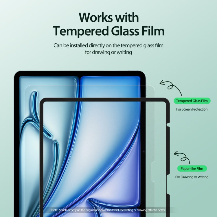 For iPad Air 13 2024 / 2025 DUX DUCIS Naad Series Removable Paper-like Screen Protector - iPad Air 13 2025 / 2024 Tempered Glass by DUX DUCIS | Online Shopping UK | buy2fix