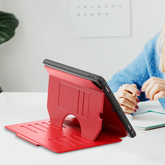 For iPad 9.7 2018 / 2017 / Air Notebook Magnetic Leather Tablet Case(Red) - More iPad Cases by buy2fix | Online Shopping UK | buy2fix