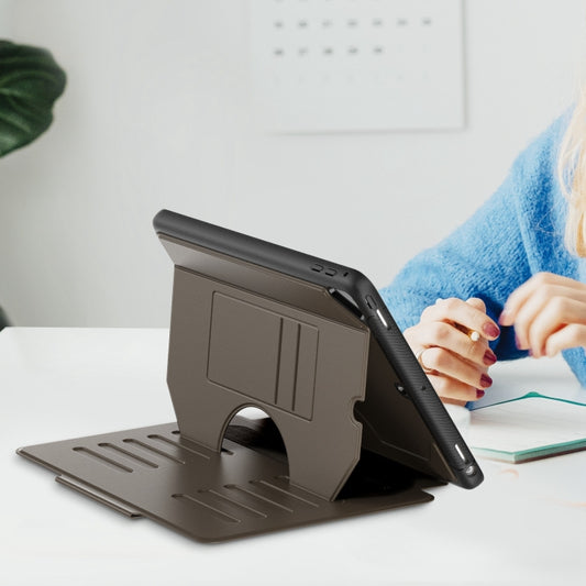 For iPad 9.7 2018 / 2017 / Air Notebook Magnetic Leather Tablet Case(Brown) - More iPad Cases by buy2fix | Online Shopping UK | buy2fix