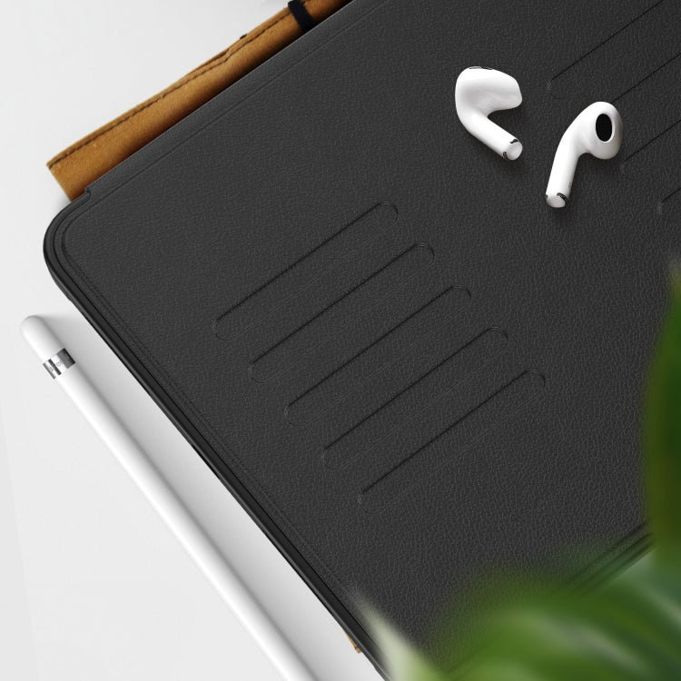 For iPad Pro 11 2022 / Air 10.9 2022 Notebook Magnetic Leather Tablet Case(Black) - More iPad Cases by buy2fix | Online Shopping UK | buy2fix