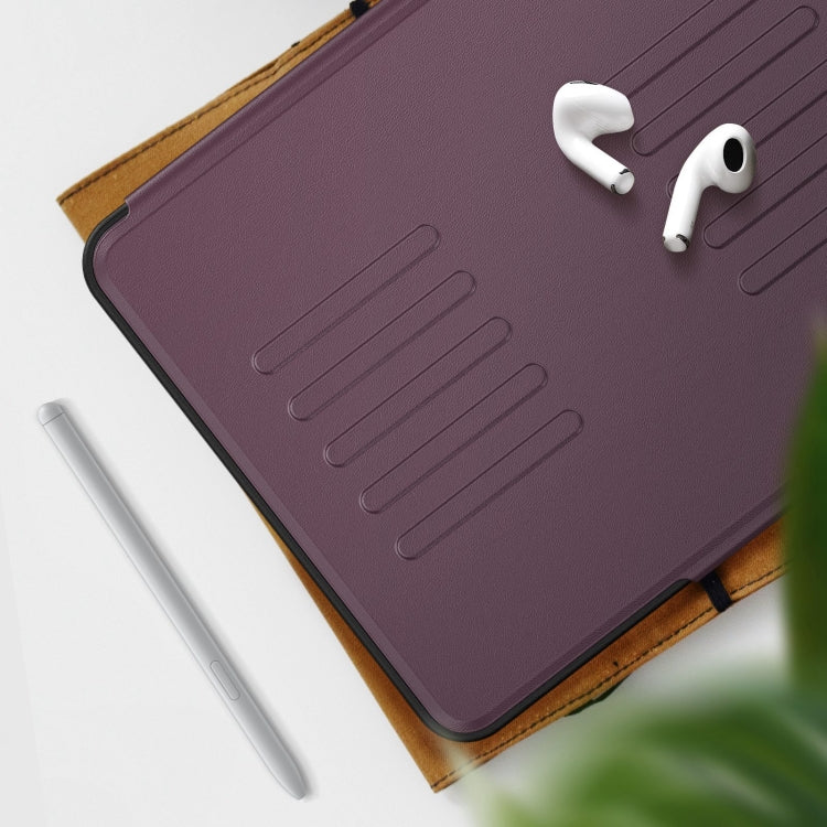 For iPad Air 11 2025 / 2024 Notebook Magnetic Leather Tablet Case(Purple) - iPad Air 11 2025 / 2024 Cases by buy2fix | Online Shopping UK | buy2fix