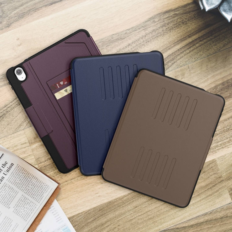 For iPad Air 11 2025 / 2024 Notebook Magnetic Leather Tablet Case(Brown) - iPad Air 11 2025 / 2024 Cases by buy2fix | Online Shopping UK | buy2fix