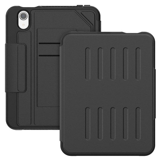 For iPad mini 2024 / mini 6 Notebook Magnetic Leather Tablet Case(Black) - iPad mini 2024 Cases by buy2fix | Online Shopping UK | buy2fix