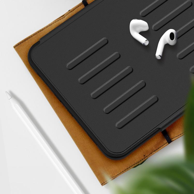 For iPad mini 2024 / mini 6 Notebook Magnetic Leather Tablet Case(Black) - iPad mini 2024 Cases by buy2fix | Online Shopping UK | buy2fix