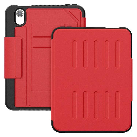 For iPad mini 2024 / mini 6 Notebook Magnetic Leather Tablet Case(Red) - iPad mini 2024 Cases by buy2fix | Online Shopping UK | buy2fix