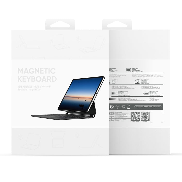 For Samsung Galaxy Tab S10+ / S9+ DUX DUCIS MK Series Floating Magnetic Keyboard Tablet Leather Case - Samsung Keyboard by DUX DUCIS | Online Shopping UK | buy2fix