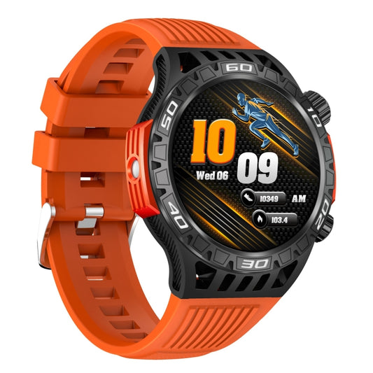 HT22 1.46 inch Smart Sport Watch, Support Bluetooth Call / Sleep / Heart Rate / Blood Pressure Health Monitor(Orange) by buy2fix