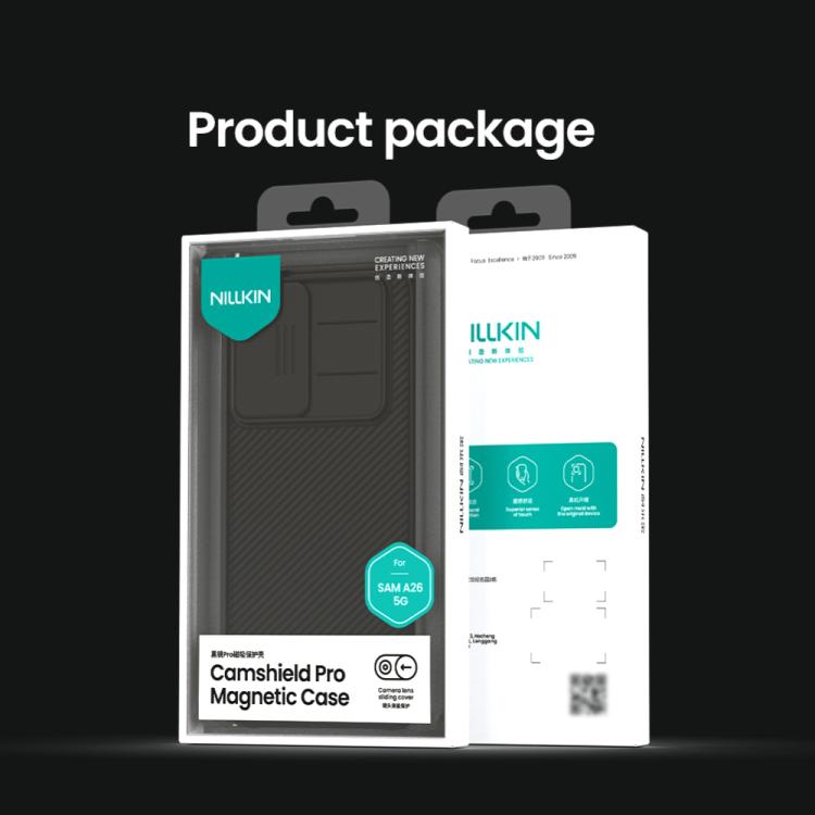 For Samsung Galaxy A26 5G NILLKIN CamShield Pro Magnetic PC Phone Case(Black) - Galaxy Phone Cases by NILLKIN | Online Shopping UK | buy2fix